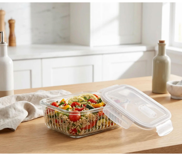 Altom Fresh Relief pojemnik z pok. prostokątny 0,65l 18x13x6cm tau - 1580552 - zdjęcie 7